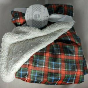 My Baby Super Soft Plush Blanket Plaid 30x40